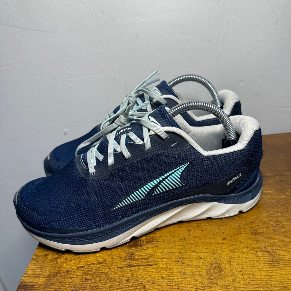 Altra Rivera 2 Running Shoes Womens Size 9.5 Navy AL0A5489445 - Picture 2 of 7